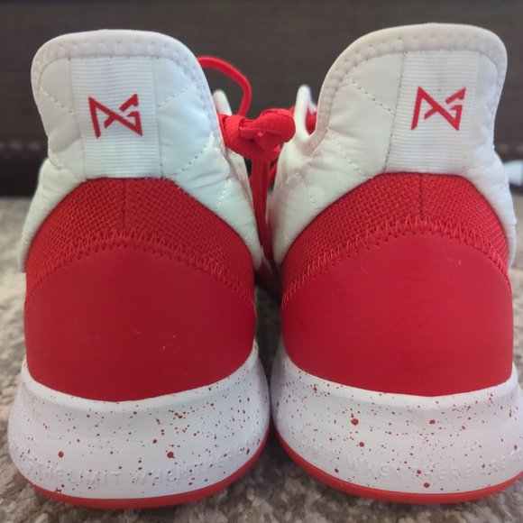 Nike Paul George 3 TB Promo Red/White, Size 15 - Picture 4 of 6